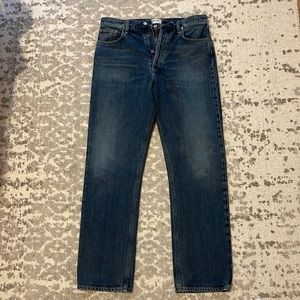 Agolde 90s pinch waist dark wash denim